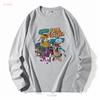Aaahh Real Monsters All Characters T Shirt Long or Short Sleeves Vintage Washed Soft Stylish Homme Stretched Fashion Graphic