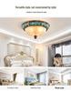 European Retro Dimmable LED Ceiling Light for Hallway, Balcony, or Bedroom