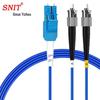 SNIT Armored LC-ST Single Mode Duplex Fiber Optic Patch Cord