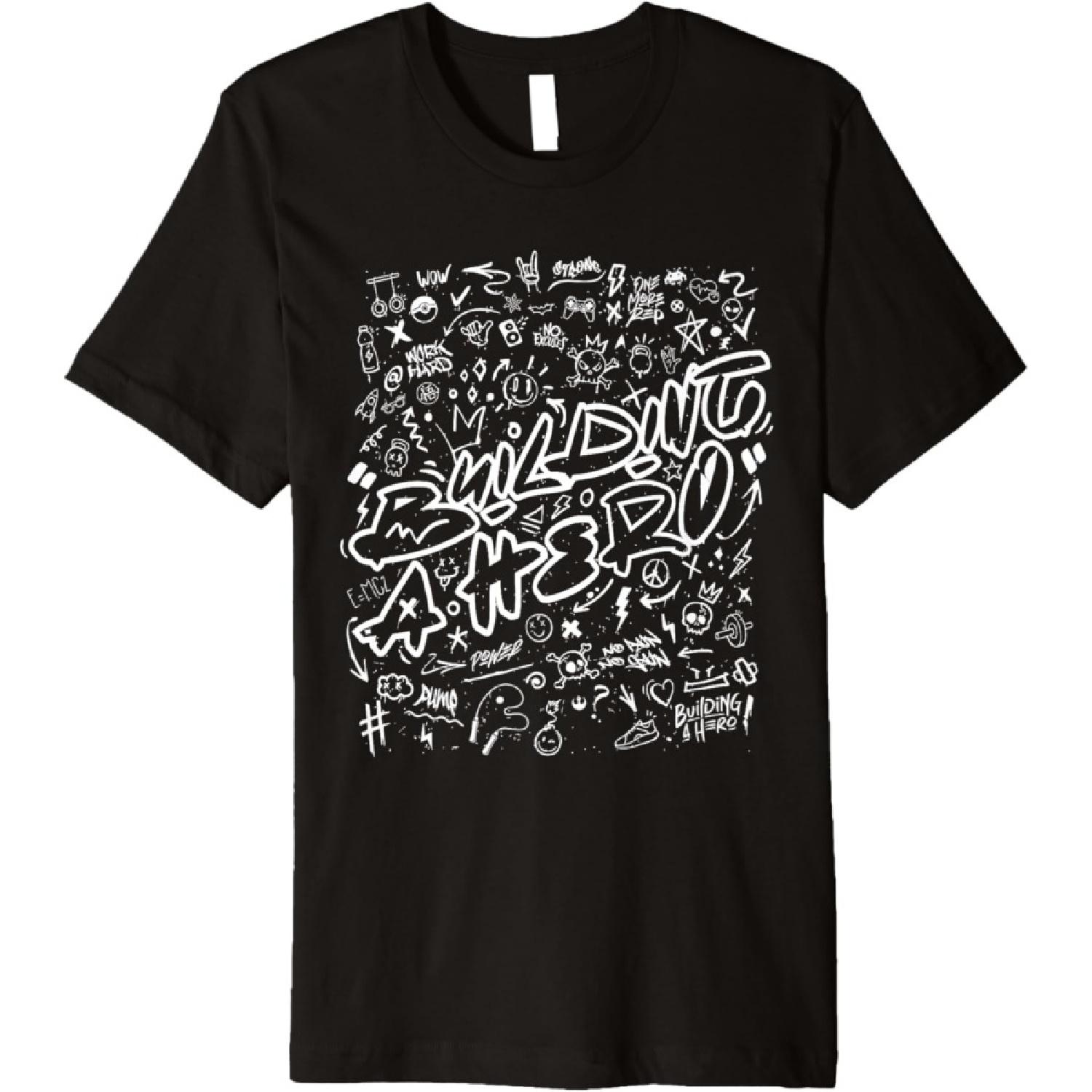 

Street Style Premium T-Shirt XXXXXL чорний