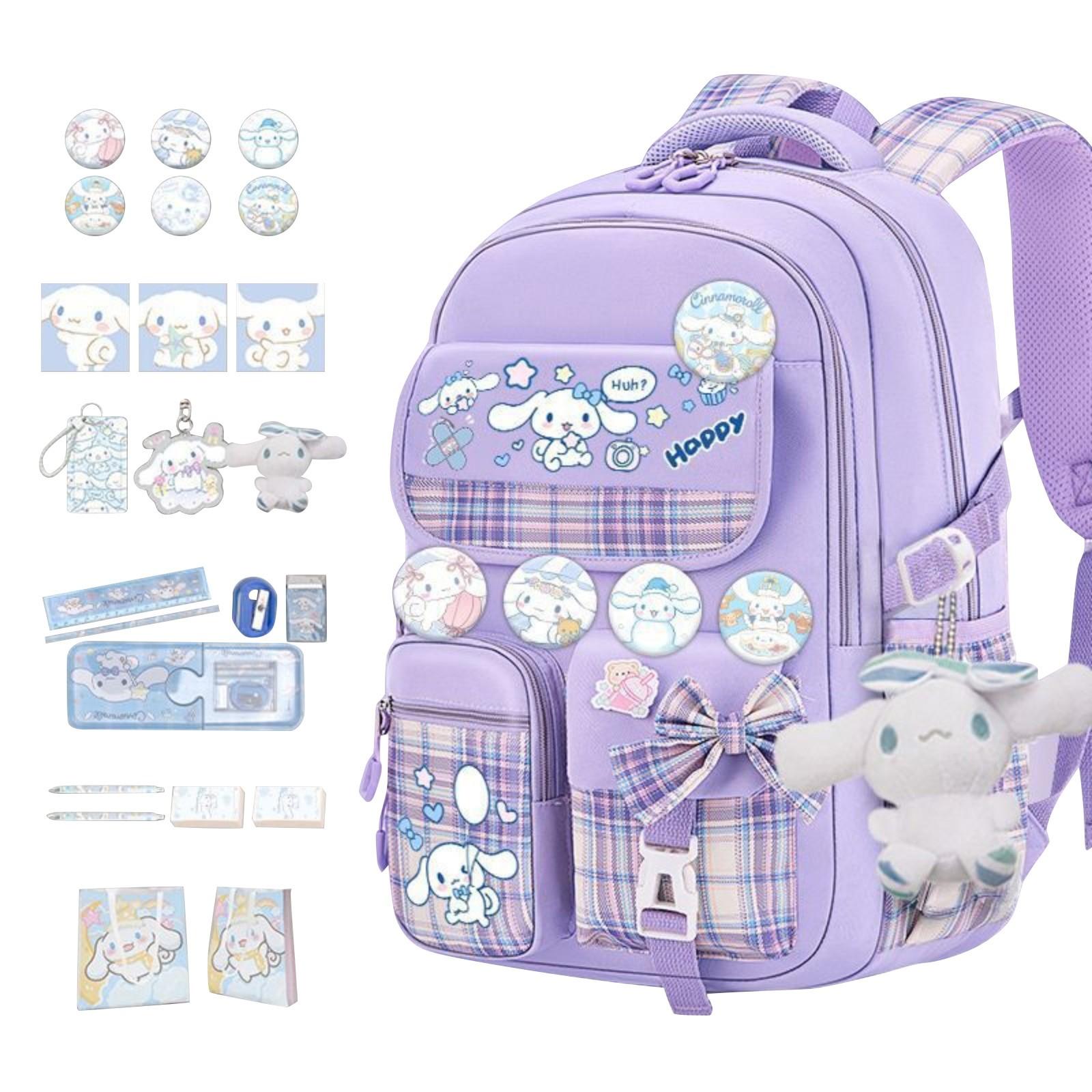 

Student Backpack, Cartoon Backpack, Travel Backpack One Size фиолетовый