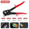 HS-325 Ratchet Cable Cutter: Wire Cutting Pliers for Copper and Aluminum