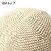regnuu Summer Knit Islamic Islamic Watch Inner Cap Gray Men's Hat, Cap, 100% Cotton, Spring/Summer (One Size, (Basic Type))
