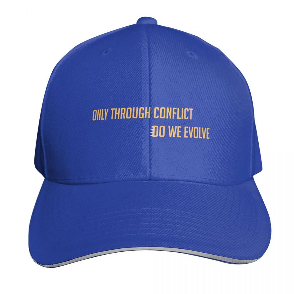 Only through conflict  Doomfist Baseball Cap Streetwear Hip Hop Trendy Vintage Retro Embroidered Lightweight Packable