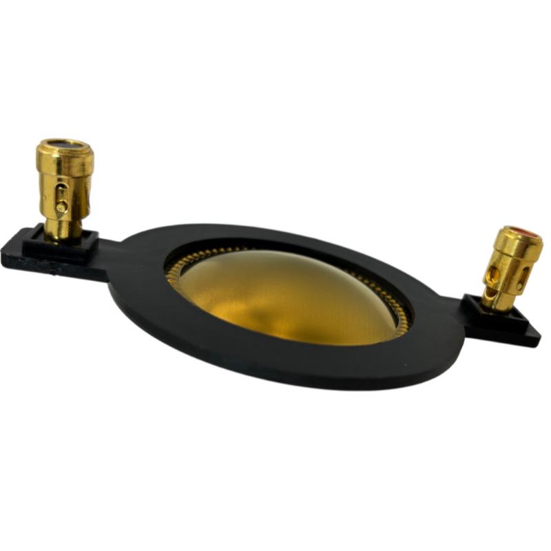 51-Core Gold-Titanium Tweeter Diaphragm with 51.3mm Voice Coil & 108mm Terminal Spacing