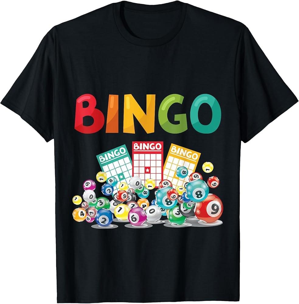 Bingo Bingo Cards Lucky Number Funny Fun TShirt Unisex T-Shirt