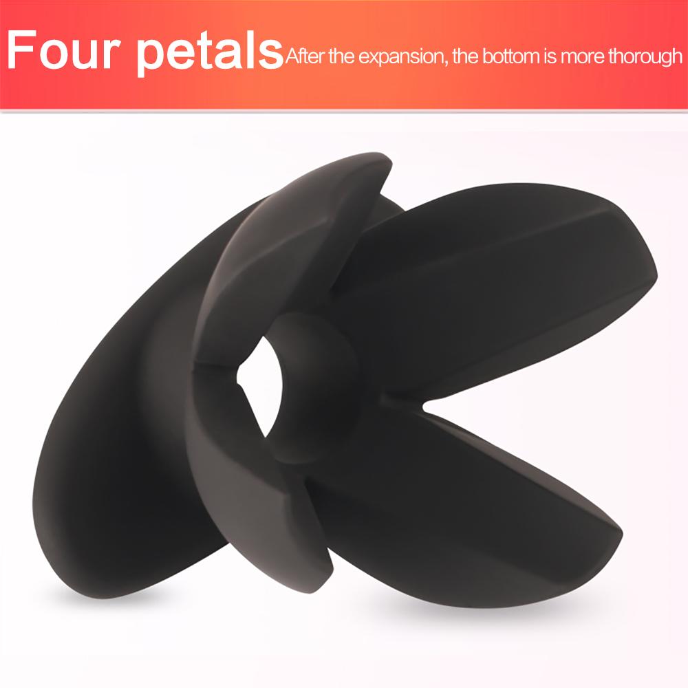 Silicone Anal Dilator Hollow Petal Tunnel Butt Plug Anal Expander Vaginal Speculum Expansion Sounding Anal Adult Sex