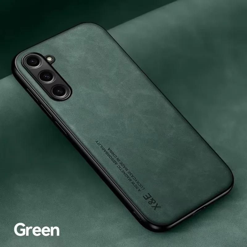 

Чехол для Samsung S25 S24 S23 Ultra Plus FE A16 A15 A14 A55 A54 A35 A34 5G защитный чехол магнитный автомобильный держатель Capa Coqeu Funda For Gaxy A52 A52S 5G