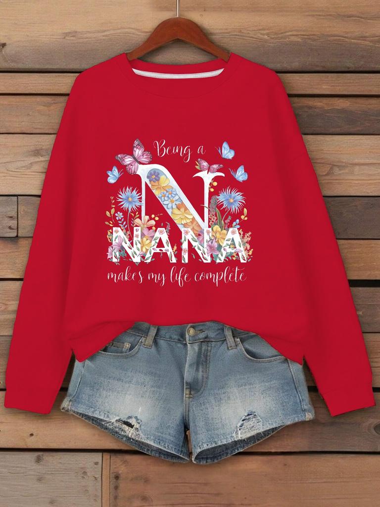 NANA Flowers women's sweatshirts
