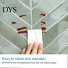 Waterproof Surface Protection Film Peel and Stick Backsplash Tile, PVC Self Adhesive Wall Stickers Removable Bathroom Floor Tiles for Kitchen