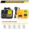 DCB112 Li-ion Battery Charger For 10.8V 12V 14.4V 18V 20V Battery DCB118 DCB101 DCB127 DCB609 DCB200 DCB140 DCB105 DCB200