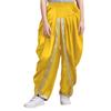 Kids Boys Halloween Dhoti Pants: Satin Indian Style Trousers with Elastic Waist, Draped Baggy Fit for Theme Party & Ball