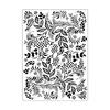 Textured Embossing Folder for Card Making Flower Leaf Pattern Scrapbooking Templates for Journal Photo Album Decoration
