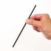 Shibase Kogyo 363 Diamond Straws, Straight, 18cm, 1000 Straws, Black