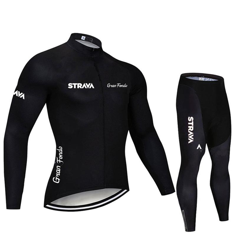 

2026 Long-sleeved Autumn Breathable Cycling Suit, Cycling Suit, Long-sleeved Strap Suit, Men s and Women s Cycling Suit, Road Cycling Shirt XXXL