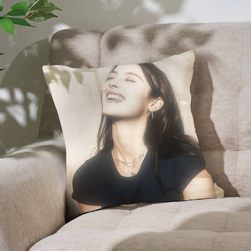 Music Star Singer G-Gracie A-Abrams Pillow Cover Nordic Vintage Style Cushion Covers Home Living Room Sofa Couch Seat Decor