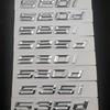 3D ABS For BMW E39 F10 E60 F11 530d 520d 520i 535d 535i 540i 525d 530i Emblem Letters Sticker Car Trunk Badge  Accessories SK0