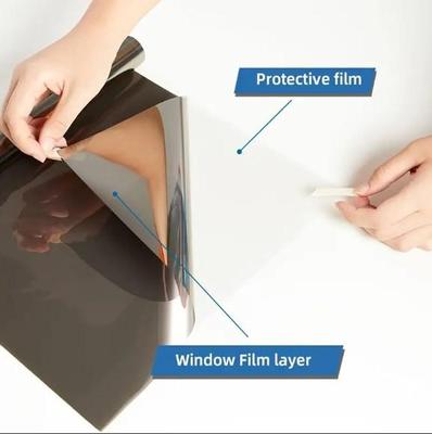 3m 5/15/25/35/50% Black Car Window Foils Tint Tinting Film Roll Window Tint Film Glass Sticker Sun Shade Solar UV Protector Sticker Films For Car