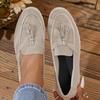 New Women Loafers Handmade Tassels Decoration Shoes Women Solid Casual Boat Shoes Daily Office Concise Woman Flats Sneakers