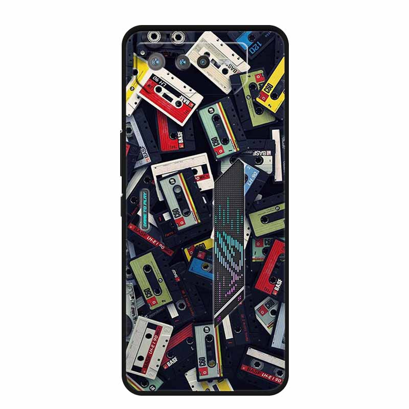 Für Asus ROG Phone 6 Hülle Luxus Silikon TPU Weiche Abdeckung Handyhülle für Asus ROG Phone 6 Pro Funda Rog6 Schutz Hülle Cartoon Hülle