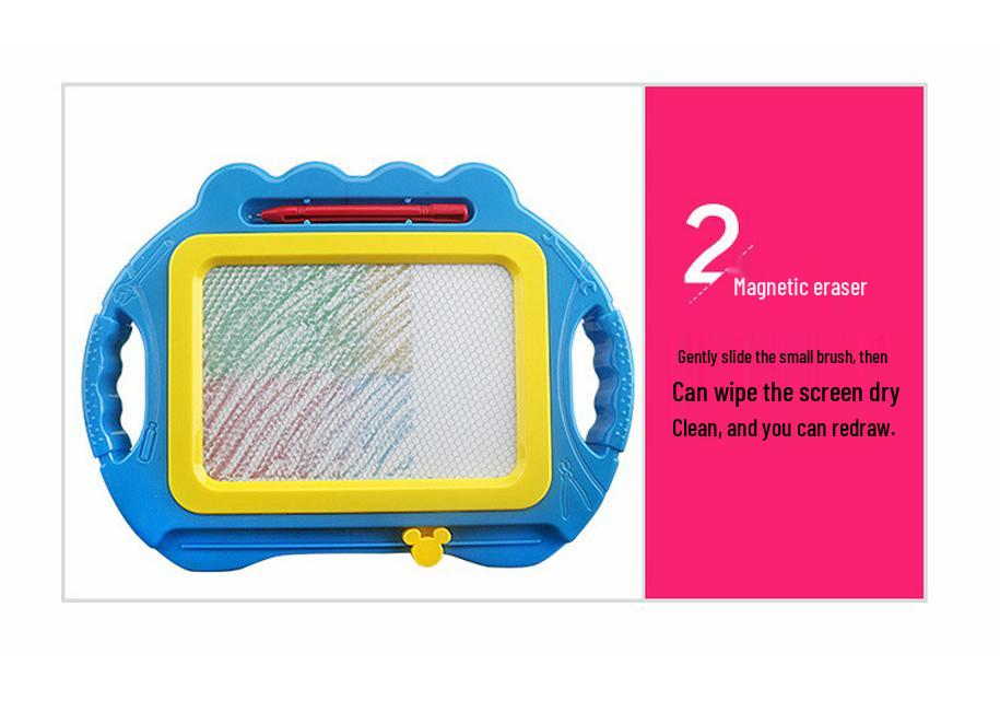 Children's Magnetic Doodle Board - Colorful, Educational Drawing Toy