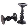 Black Vintage Candlestick Retro Candle Stand Candle Containers Candle Cup  Banquet Dinning Table