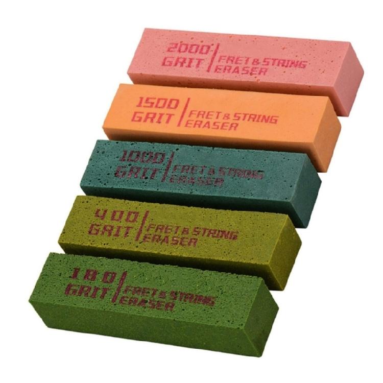 Fret Erasers for Guitar, Suitable for Guitar Strings and Fret Polishing Erasers