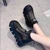 Stivali estivi in rete da donna con trafori Stivali freschi Stivaletti alla caviglia traspiranti stile britannico Moda femminile Scarpe da moto Sandali