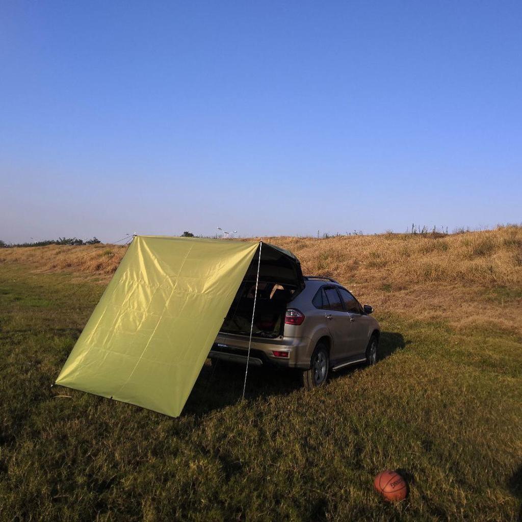 Car Sunshade Side Awning for Outdoor Camping - Rear Tent & Canopy for SUV and RV