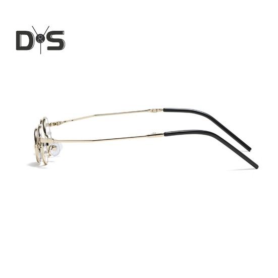 Round Flip Up Sunglasses Small Circle Polarized Glasses for Men Women Retro Punk UV400 Sun Glasses for Rave Party