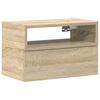 Vidaxl Wisząca Szafka Nocna, Dąb Sonoma, 45X26X28,5 Cm