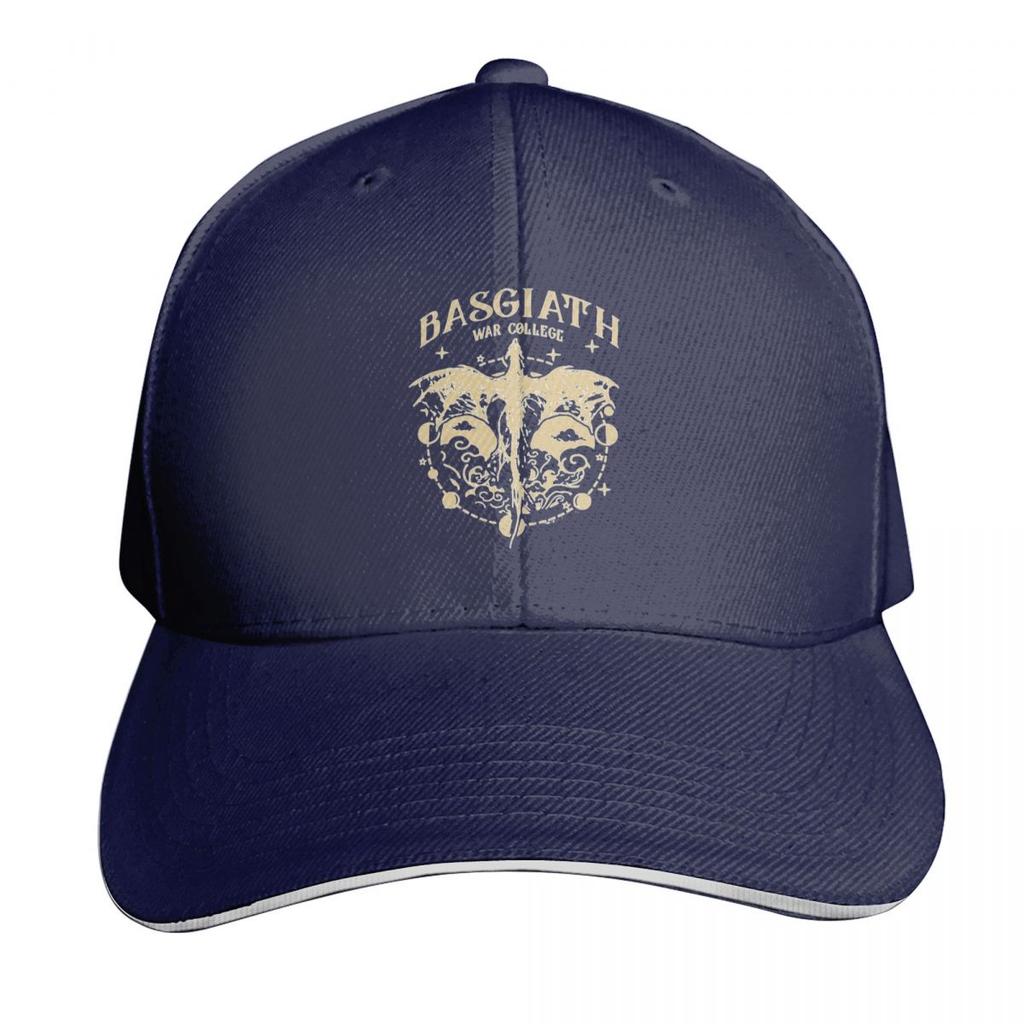 Vintage Basgiath War College Vierte Flügel Kappe Mode Lässig Baseballkappen Verstellbarer Hut Hip Hop Sommer Unisex Baseballkappen