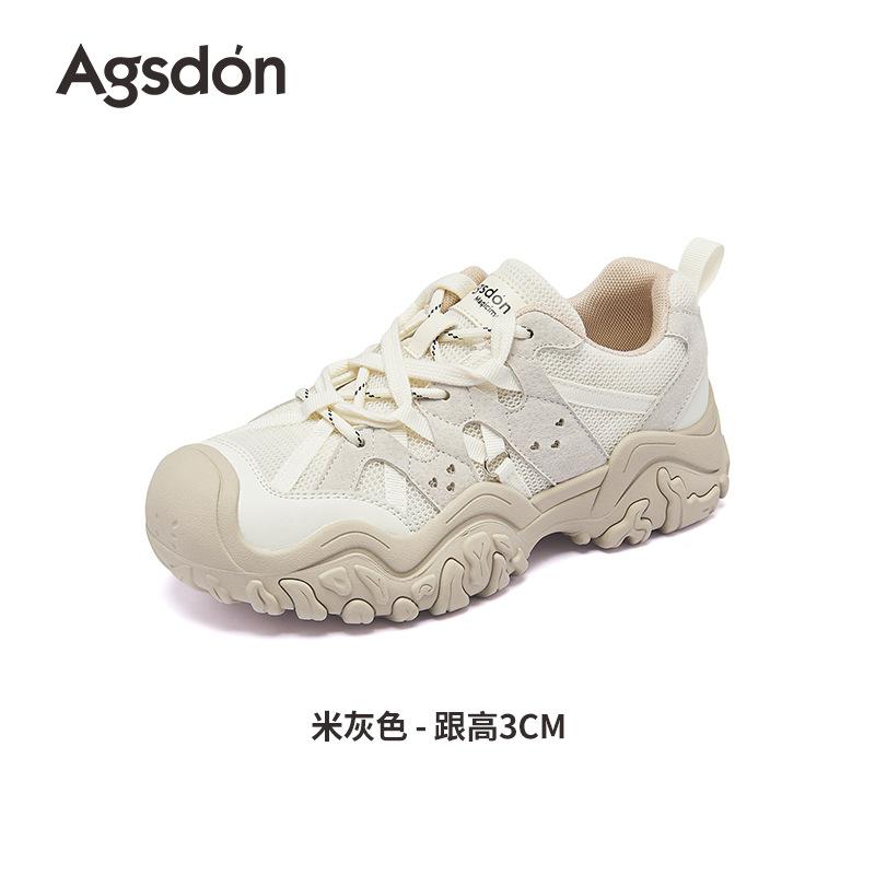 

Augusteng женские летние кроссовки для хайкинга 2025 новая сетчатая платформа повседневная спортивная обувь Dexun обувь Форреста Гампа 40