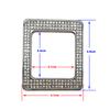 For Mercedes Benz W205 W213 E C CLS S Class C200L E200L E300L Central Console Clock Watch Frame Diamond Ring Trim Styling