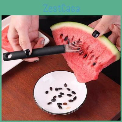 Tool Seeds Removal Stainless Watermelon Steel Watermelon Claw With Handle Fruit Cutting Gadget For Efficiently Cutting Watermelon