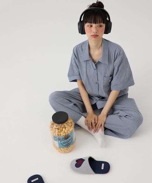 [Mystischer Mond] Lässiges Pyjama-Hemd [Versand aus Korea] 100% Original