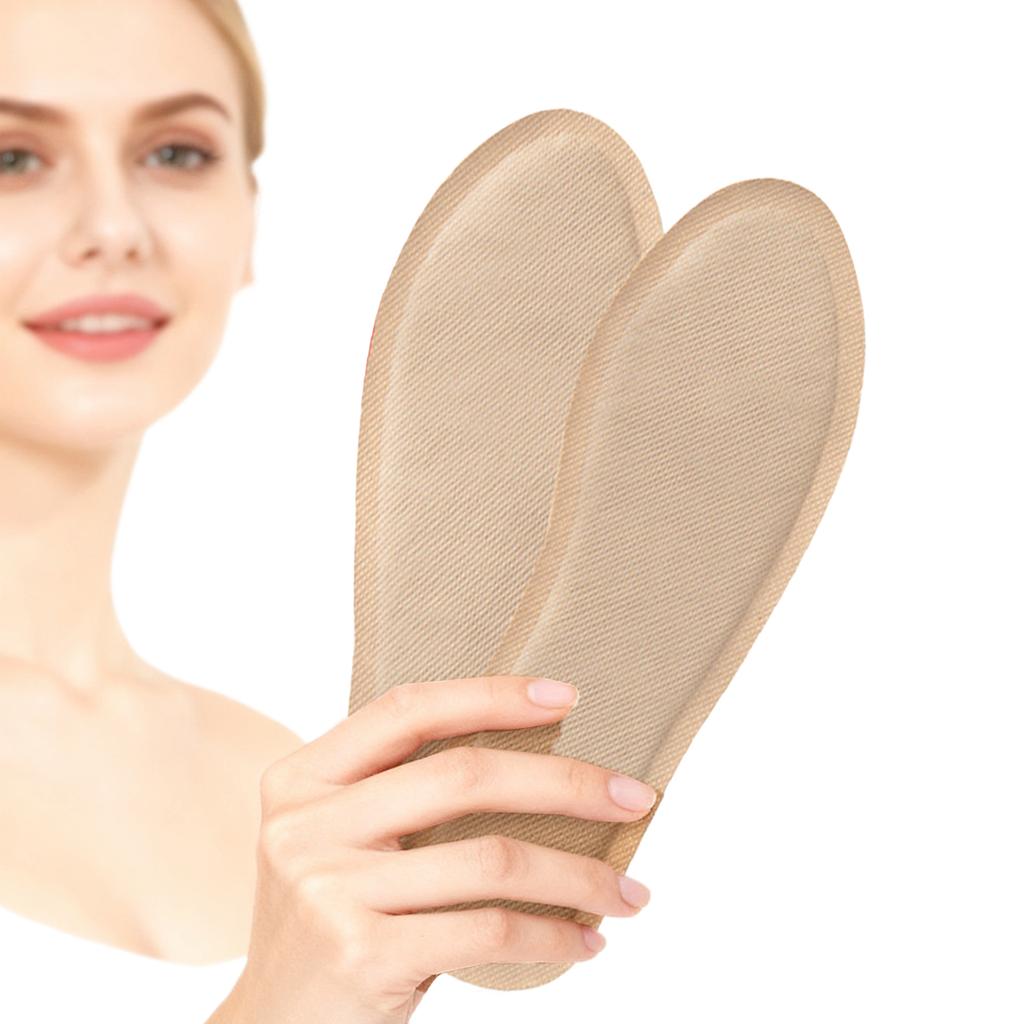 10 Pairs Insole Foot Warmers Disposable Air Activated Warmers Continuous Heat Feet Warmers for Hunting and Outdoor Sports
