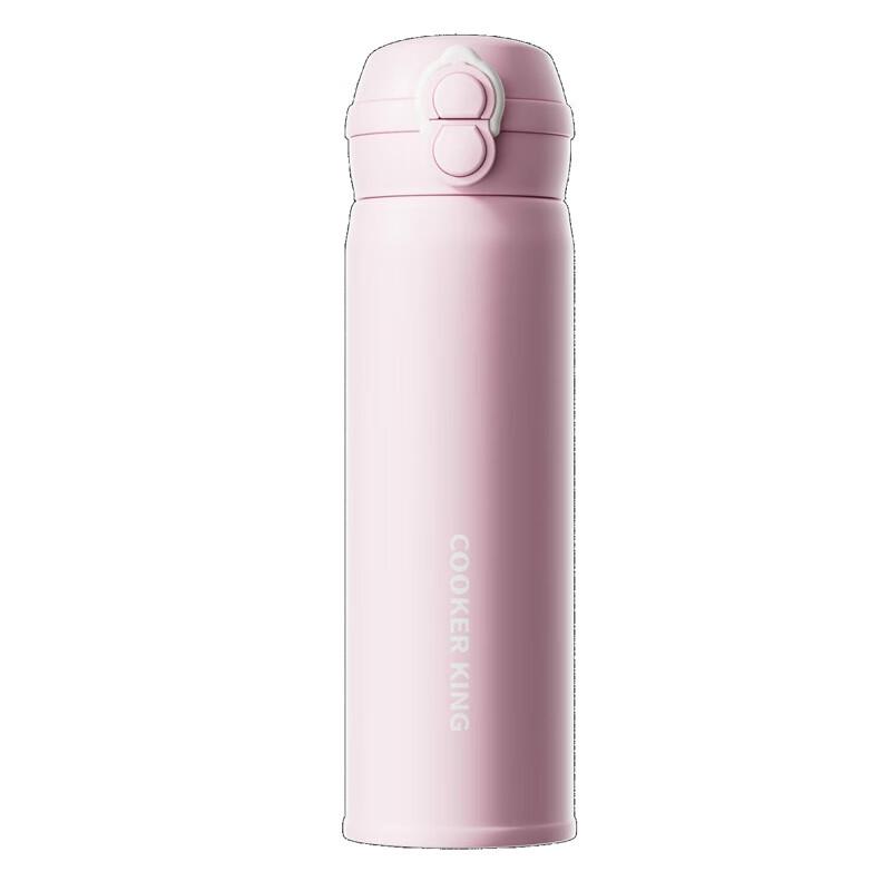 COOKER KING 316L Stainless Steel Portable Dual-Drink Thermos Mug 480ML