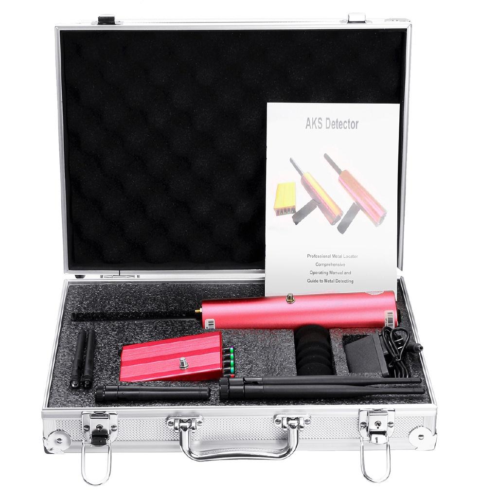 12V AKS Metalldetektor Mehrantenne Gold Silber Kupfer Steine Detektoren Schatzsucher Detektor Werkzeug