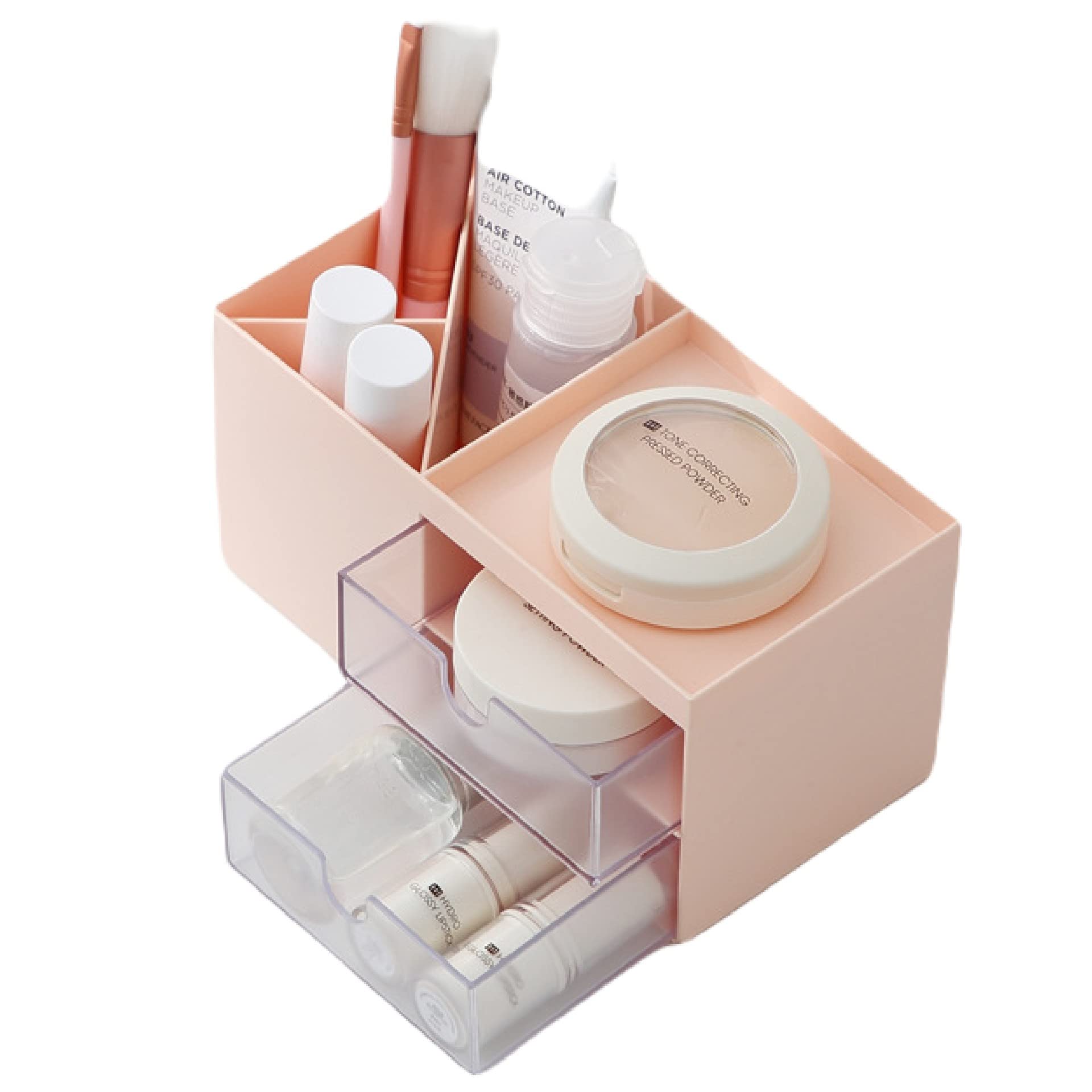 

RYOHIN Lab. Accessory Case Pen Holder Pen Stand Storage Tabletop Stationery Stylish 1 Piece (Pink)