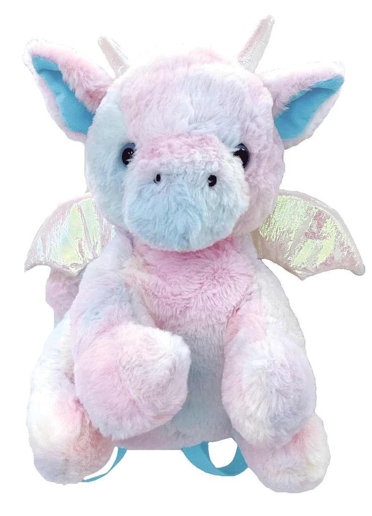 Unic Dragon Plush Backpack, Pastel, Size: Approx. W19 D21 H37 UN-0302PS