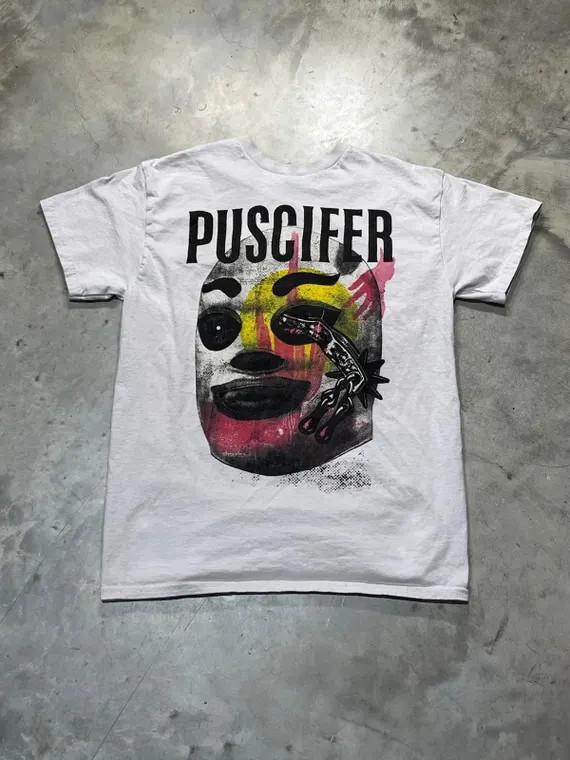 New Puscifer Band Graphic Cotton T Shirt White Unisex S-5XL 2B0017 XL