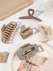 5 Pcs Mixed Colors And Shapes Big Hair Claw Clips for Women Girls Thin Thick Curly Hair, Strong Hold Jaw Clips.