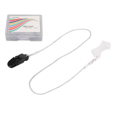 Sound Aid Clip Rope Portable Hang Non Lost Protection Cover Fixation Cord Lanyard for Seniors L Single Ear