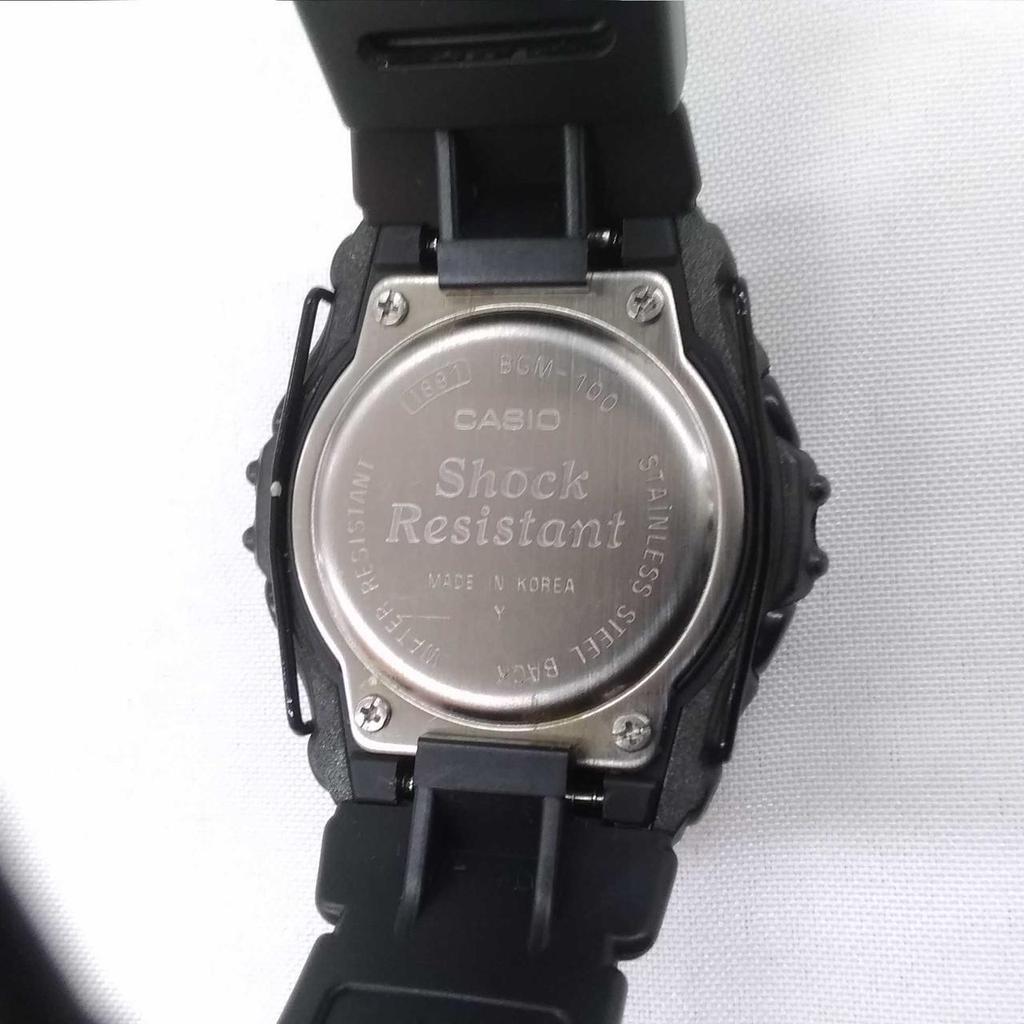 Used CASIO BGM-100 BABY-G