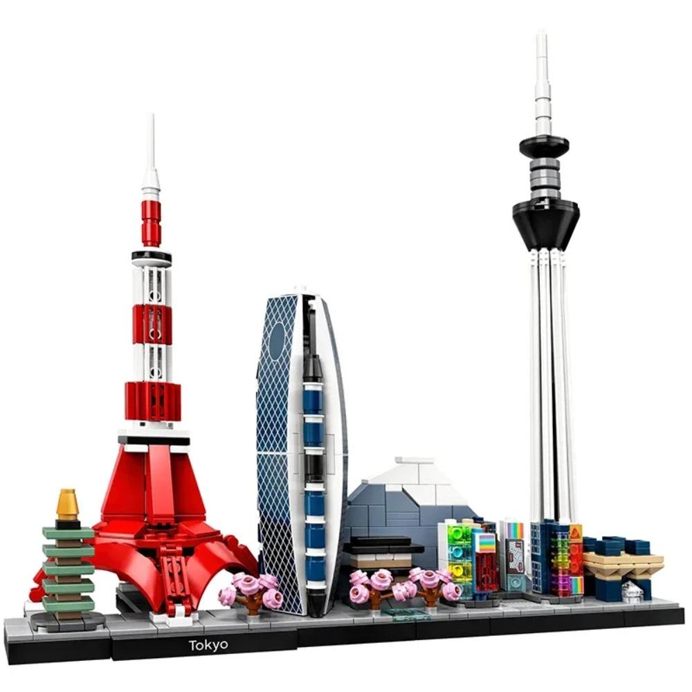 New York London Pairs Dubai Lanmark City Skyline Building Blocks 21052 21044 21028 21034 21032 21027 Construction Bricks Set