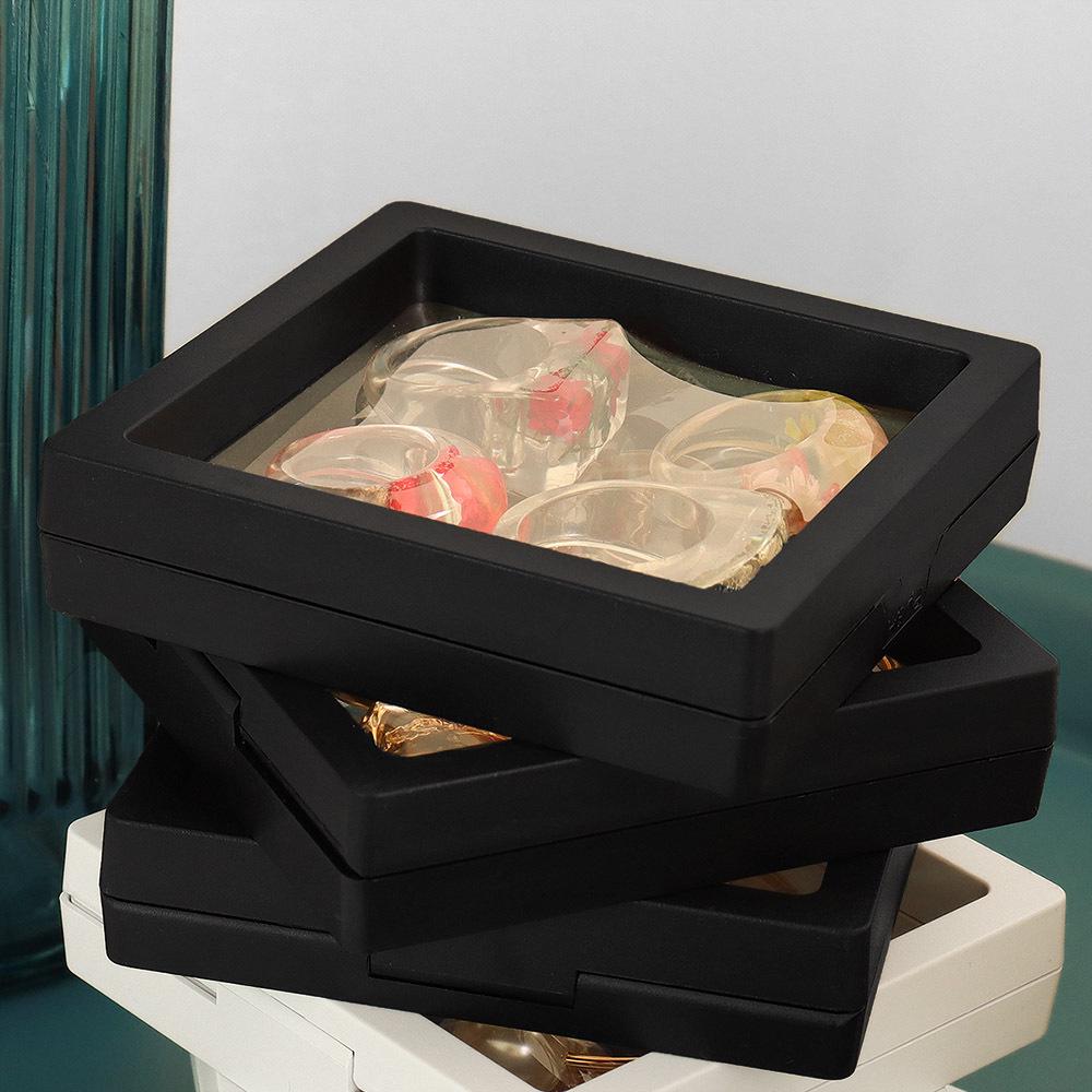 Clear PP+PE Film Display Box for Rings, Bracelets, Bags, Decorations, and Gift Boxes L012