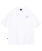 CPGN STUDIO [Cpgn X Kakao Friends] Cosmic Chunsik Embroidered Short Sleeve T-Shirt White