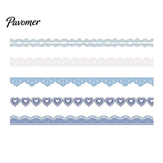 Autocollants Décoratifs Rétro en Dentelle PET pour Scrapbooking, Journal, Carte à Texture Vieillie, Planificateur, Carnet de Notes, Photo, Album,