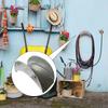 Water Hose Holder Heavy Duty Hose Reel Sturdy Wall Mounted Solid Hose Hook Hose Hanger Hose Organizer For Hose Storage Water